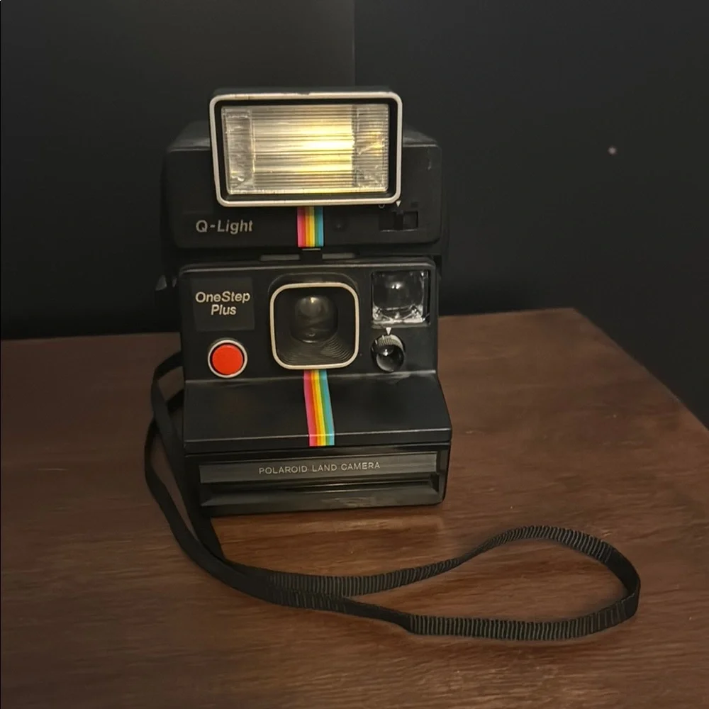 Polaroid Black and Red Film Photography Camera